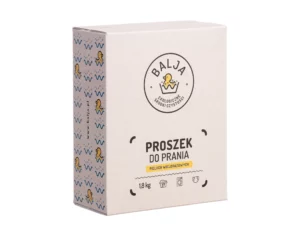 BALJA Proszek do prania pieluch wielorazowych w koszyku